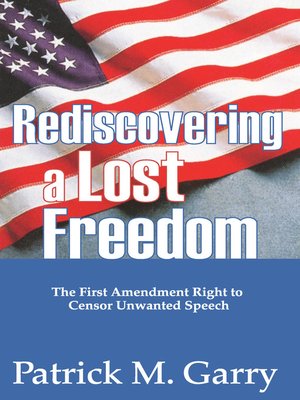 cover image of Rediscovering a Lost Freedom